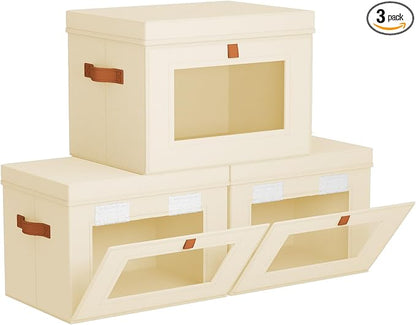 Homsorout Medium Fabric Storage bins by Homsorout