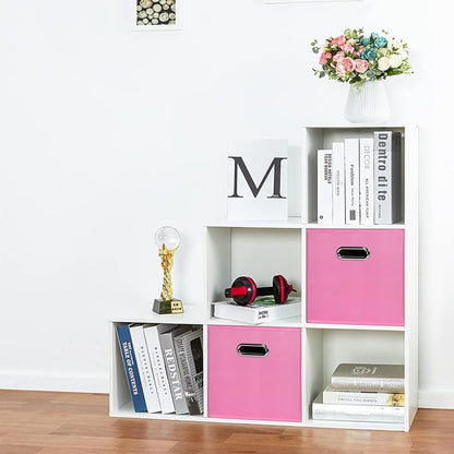 Fabric Cloth Storage Bins, Fabric Cube Bins Organizer - Image 5