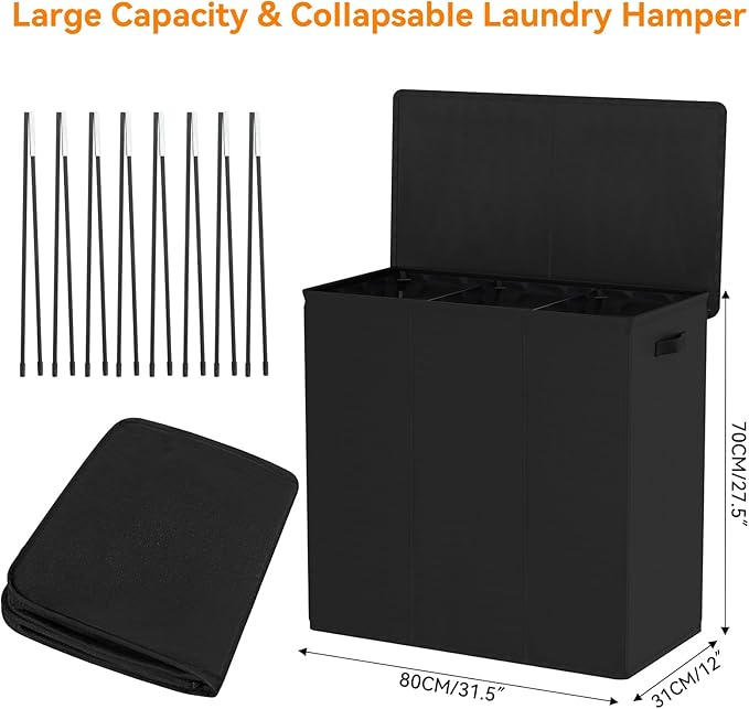 WOWLIVE 180L Laundry Hamper - Image 5