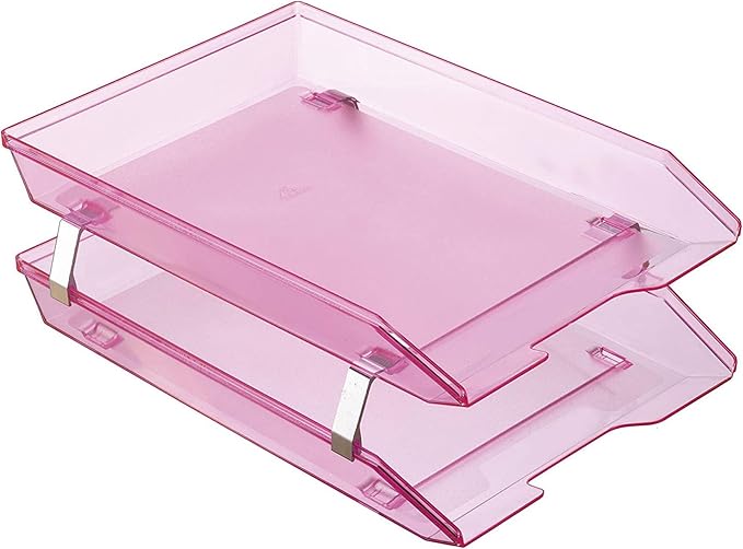 Acrimet Facility 2 Tier Letter Tray, Front Load, Letter Size/A4, Desktop File by Organizingyourlife