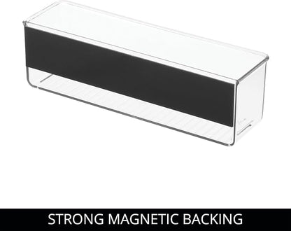 iDesign Magnetic Clear Plastic Organizer Bins - Image 4