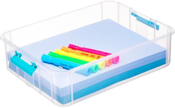 Tribello Craft Box & Art Supply Storage Organizer – Stackable Art Organizer and - Image 2