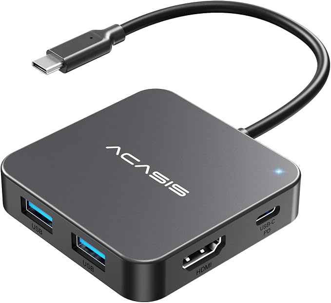 ACASIS USB C Hub 10Gbps, USB C to 4K 60Hz HDMI Adapter by ACASIS