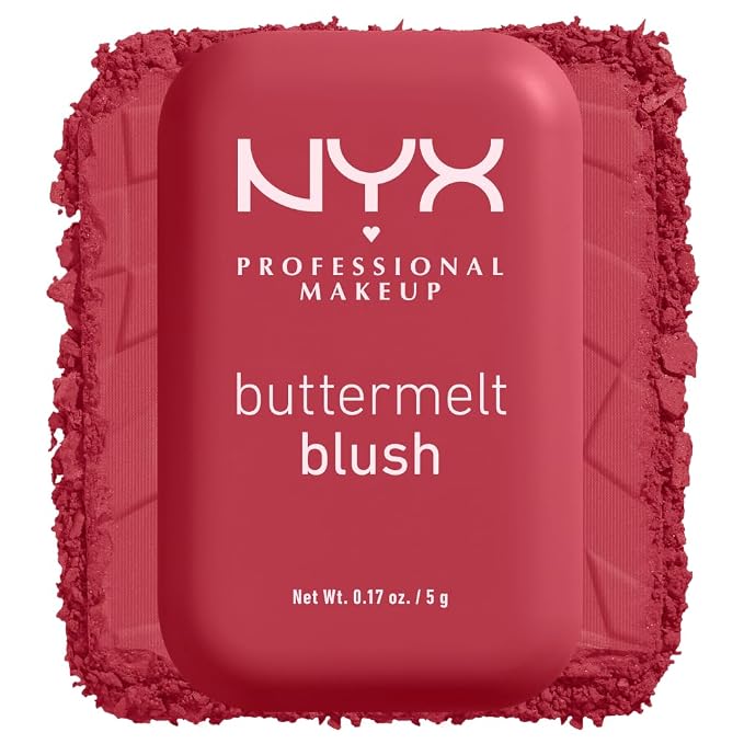 NYX PROFESSIONAL MAKEUP Buttermelt Powder Blush, Fade and Transfer-Resistant - Image 11