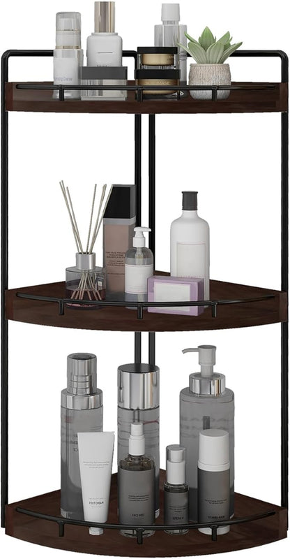 Dorhors Corner Bathroom Organizer Countertop, Vanity Counter Storage Shelf | 3 by Dorhors