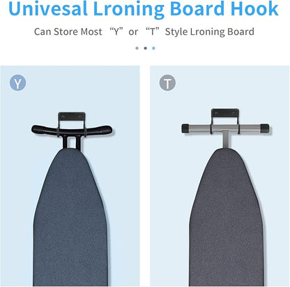 BiJun Ironing Board Holder Wall Mount, Ironing Board Hanger - Image 3