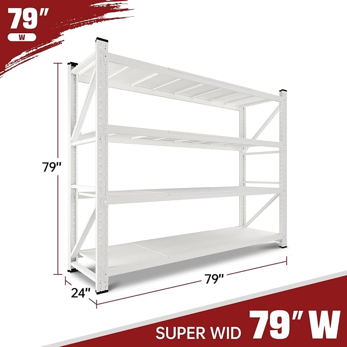 RAVIGIN 7000LBS Storage Shelves, Shelving Units Industrial Shelving - Image 2