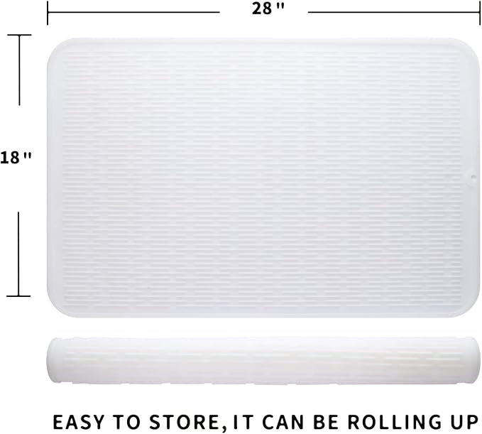 Silicone Dish Drying Mat for Multiple Usage, Easy clean, Eco-friendly, - Image 2