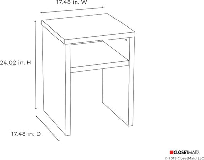 ClosetMaid 1666 2-Tier Square End Table - Image 3