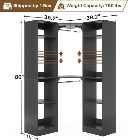 Besiost Corner Closet System - Image 7