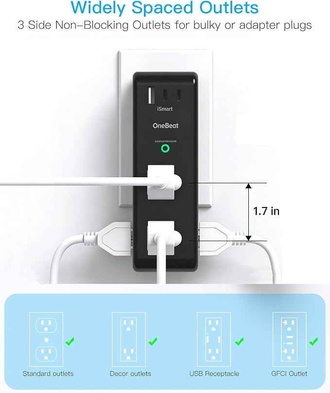 Surge Protector Outlet Extender - Image 6