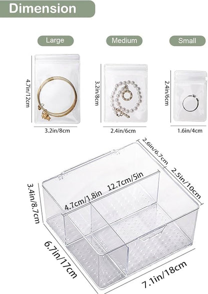 HomePekite 4 In 1 Acrylic Jewelry Organizers and Storage - Image 6