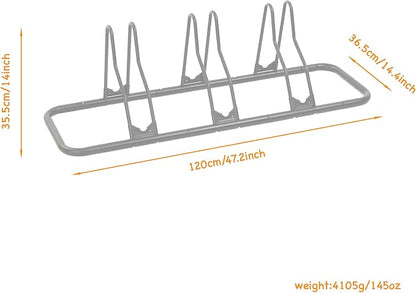 CyclingDeal Bicycle Floor Parking Rack Stand - Image 3