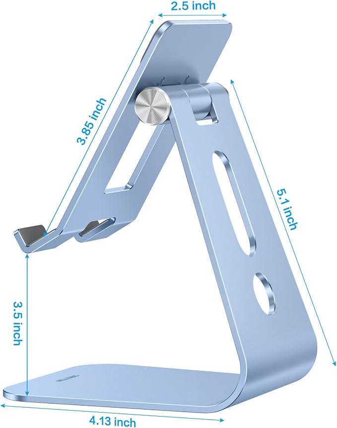 OMOTON Adjustable Tablet Stand for Desk, Upgraded Longer Arms for Greater - Image 4