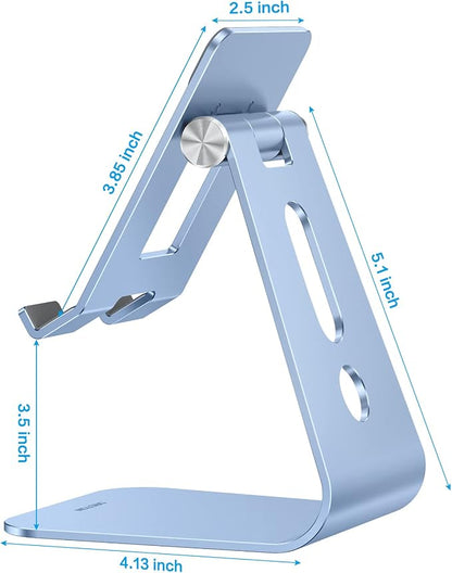 OMOTON Adjustable Tablet Stand for Desk, Upgraded Longer Arms for Greater - Image 4