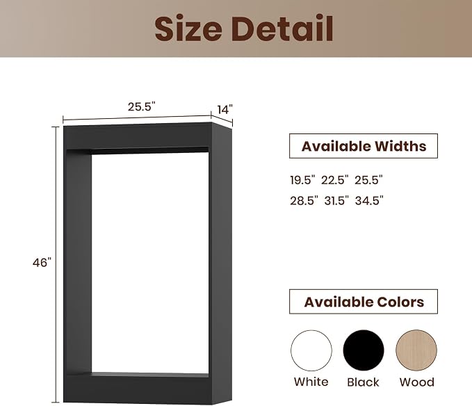 ROOMTEC 25.5" Double Hanging Closet Unit, Modular Closet System - Image 2