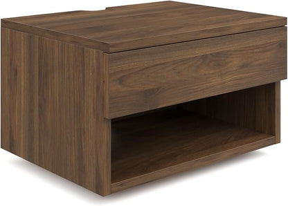 Nathan James Jackson Wall Mounted Floating Bedroom Nightstand - Image 7