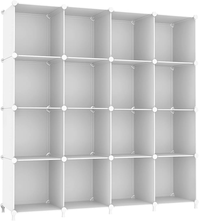 AWTATOS Cube Storage Organizer, 16 Cube Closet Organizer, DIY Portable Closet by AWTATOS