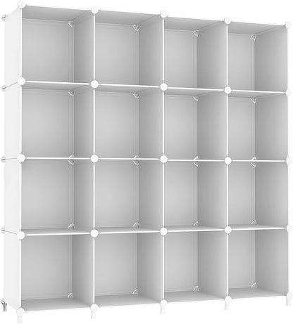AWTATOS Cube Storage Organizer, 16 Cube Closet Organizer, DIY Portable Closet by AWTATOS