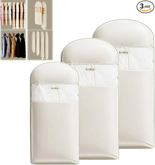 3 Packs Space Saving Garment Bag by Unknown