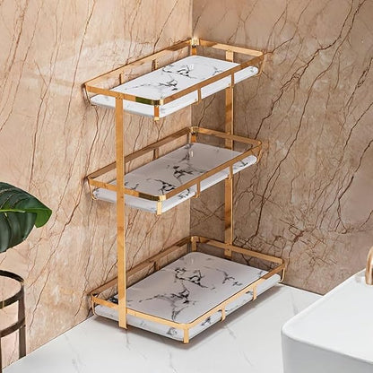 Bathroom Organizer Countertop Perfume Organizer Makeup Cosmetics Storage by Unknown