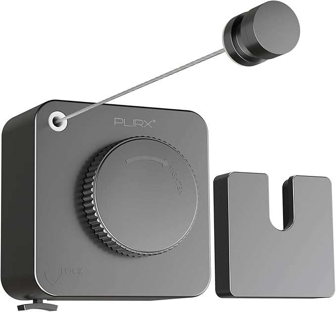 Retractable Clothesline Indoor, Non-Sagging Outdoors Clothesline Retracting by PLIRX