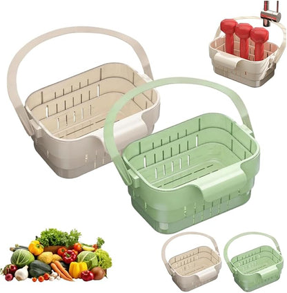 Foldable Hanging Kitchen Sink Drain Basket, 2026 New Hanging Sink Strainer by Unknown