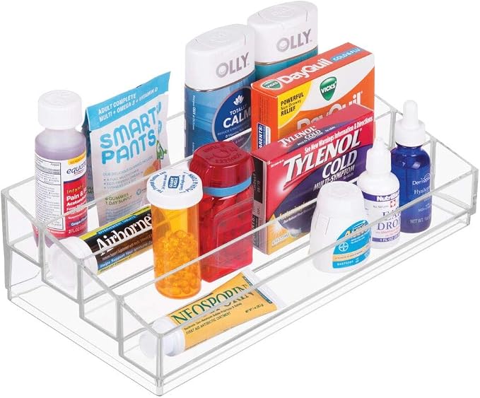 iDesign Tiered Cosmetics & Nail Polish Organizer, The Clarity Collection – - Image 9