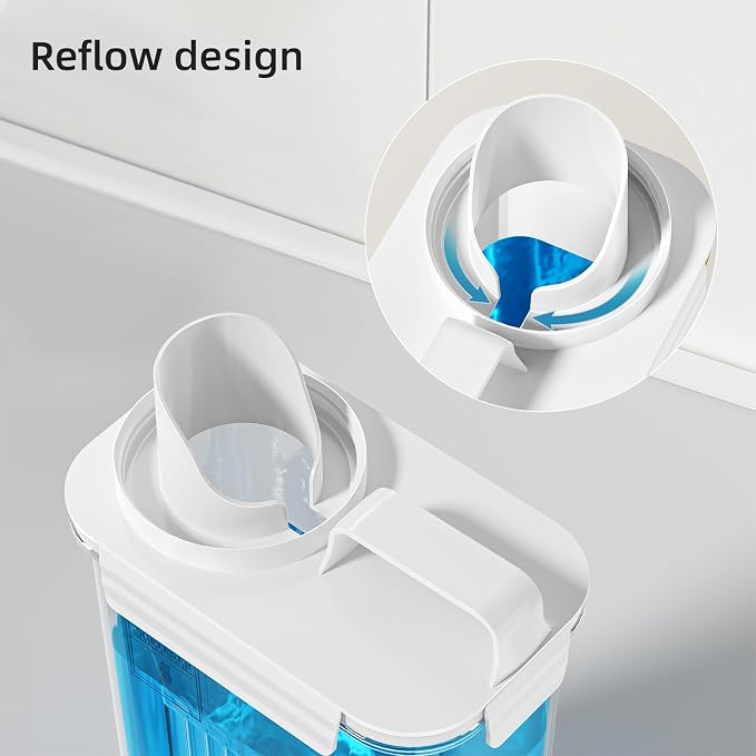 Laundry Detergent Dispenser for Laundry Room, 94oz Fabric Softener Dispenser - Image 3