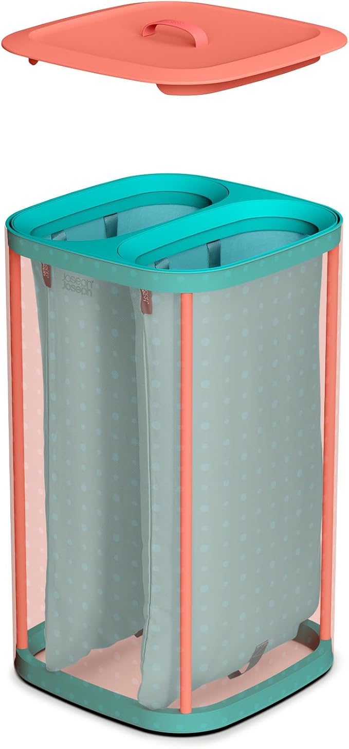 Joseph Joseph Tota Pop 60 liter/15.8 gallon Laundry Hamper Separation Basket - Image 4