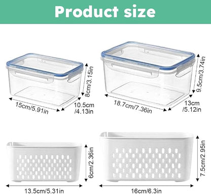 2 Pack Fruit Storage Containers - Image 3