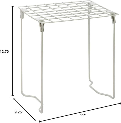 Honey-Can-Do 1-Tier eXcessory Locker Shelf BTS-06607 Silver - Image 2