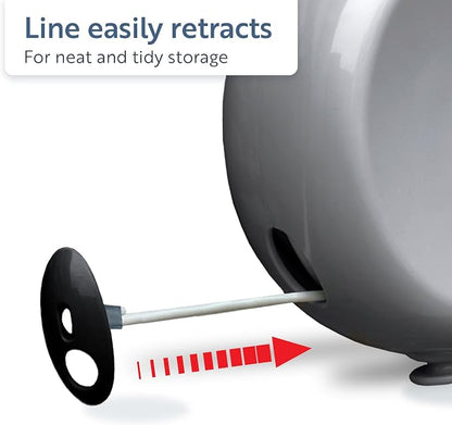 Minky Homecare Outdoor Retractable Clothesline - Image 8