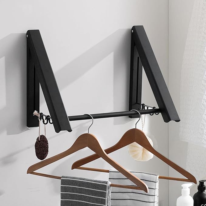 Retractable Clothes Drying Rack by Unknown