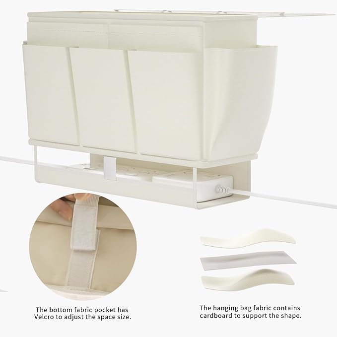Bedside Caddy Bedside Organizer, Bed Caddy - Image 9