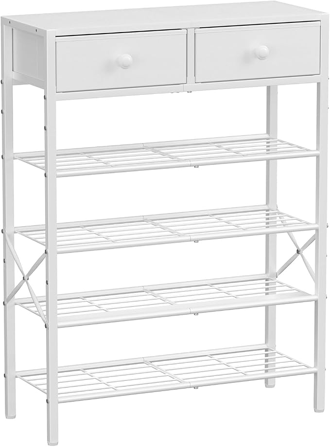 Shoe Rack for Entryway, 5 Tier Shoe Organizer by UNITSTAGE