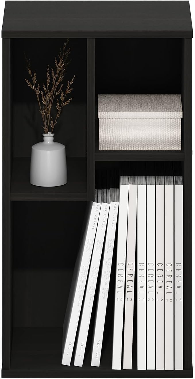 Furinno DALY Book Shelf, 3-Cube Bookshelf, Cube Storage Organizer Bookcase - Image 4