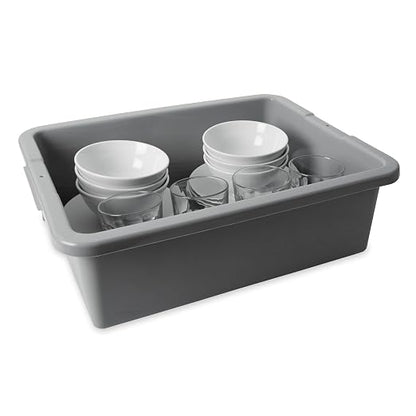 Rubbermaid Commercial Products Standard Bus/Utility Box, Heavy Duty Plastic - Image 2