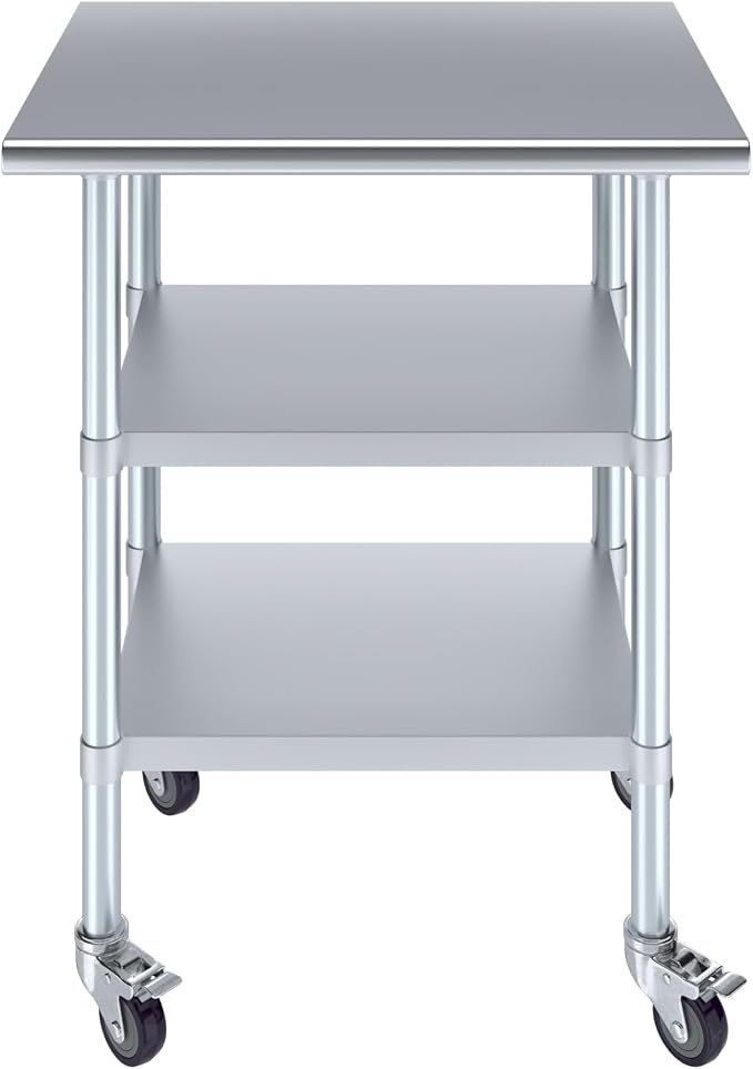 AmGood Stainless Steel Work Table - Image 2