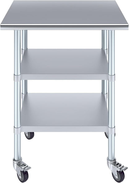 AmGood Stainless Steel Work Table - Image 2