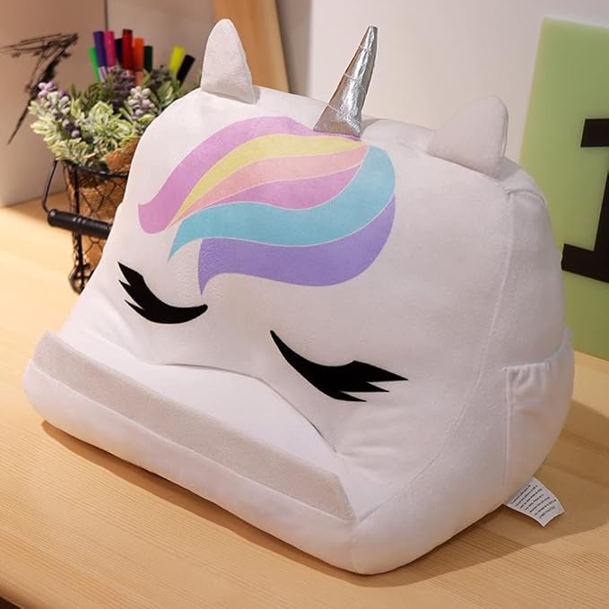 Dpofirs Pillow Tablet Stand, Soft Plush Tablet Holder - Image 2