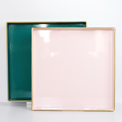 Spsyrine Pink Decorative Serving Tray - Image 4