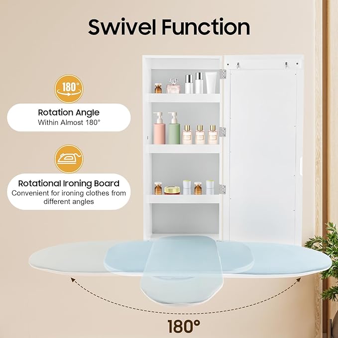 Wall Mounted Ironing Board - Image 3