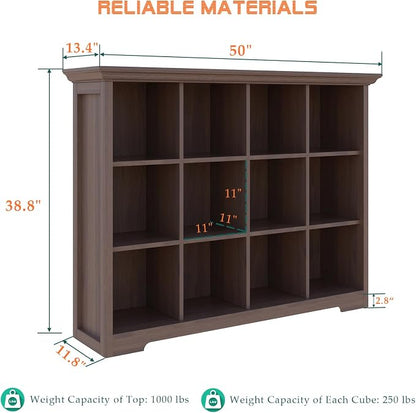 Cube Shelf Bookcase with Base - Image 3