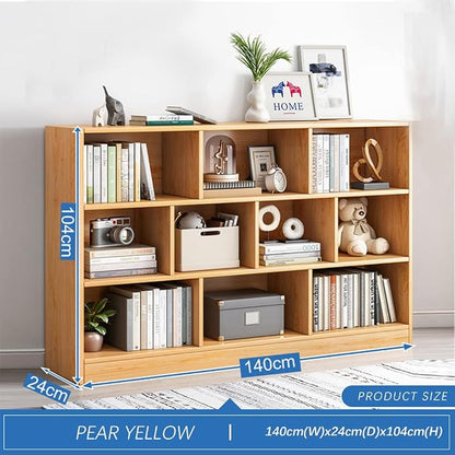 IOTXY Open Shelf Low Bookcase - Image 2