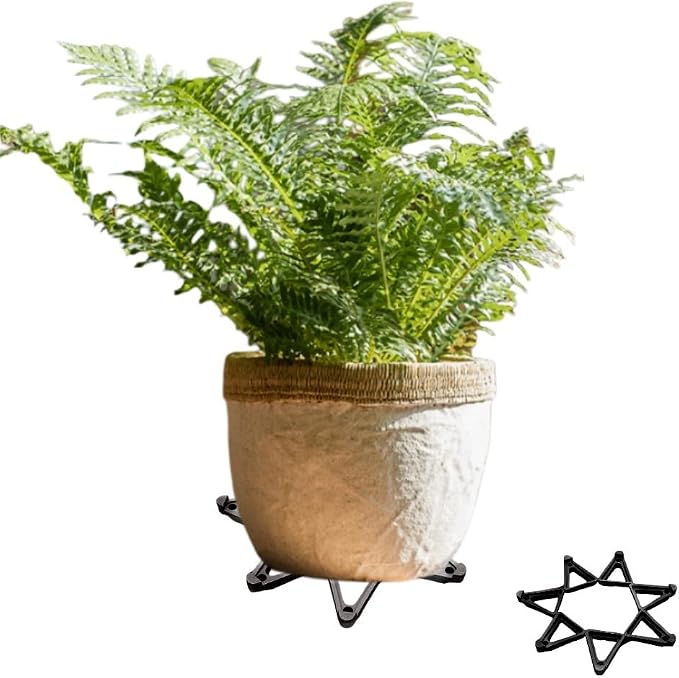 12pcs Plant Pot Feet, Invisible Flower Pot Risers Triangle Toes Pot Lifters - Image 4