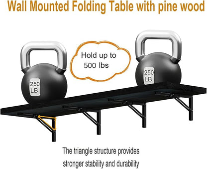 IAE Wall Mounted Folding Table - Image 6