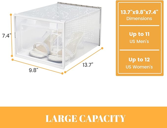 Shoe Boxes, Stack Without Toppling Modular storage boxes combine freely - Image 7