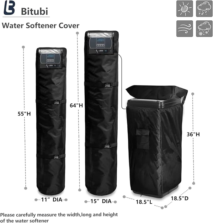 Bitubi Water Softener System Cover Outdoor - Image 2
