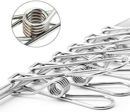 2 Pack Stainless Steel Sock Drying Rack - Image 6